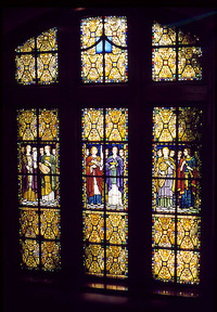 Hazel Hill Hunt memorial windows